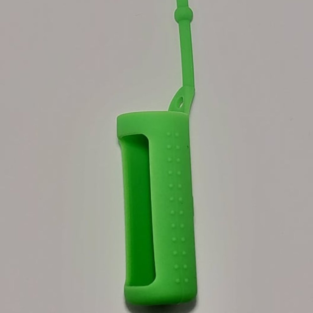 Rubber essential oil roller case for 10ml bottles (Green)